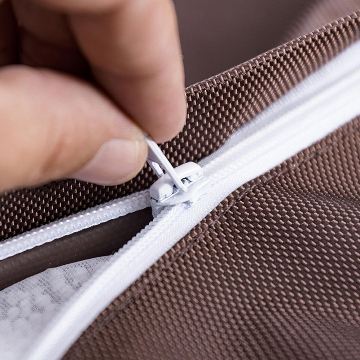 Pouf Extérieur Marron IRON RAW