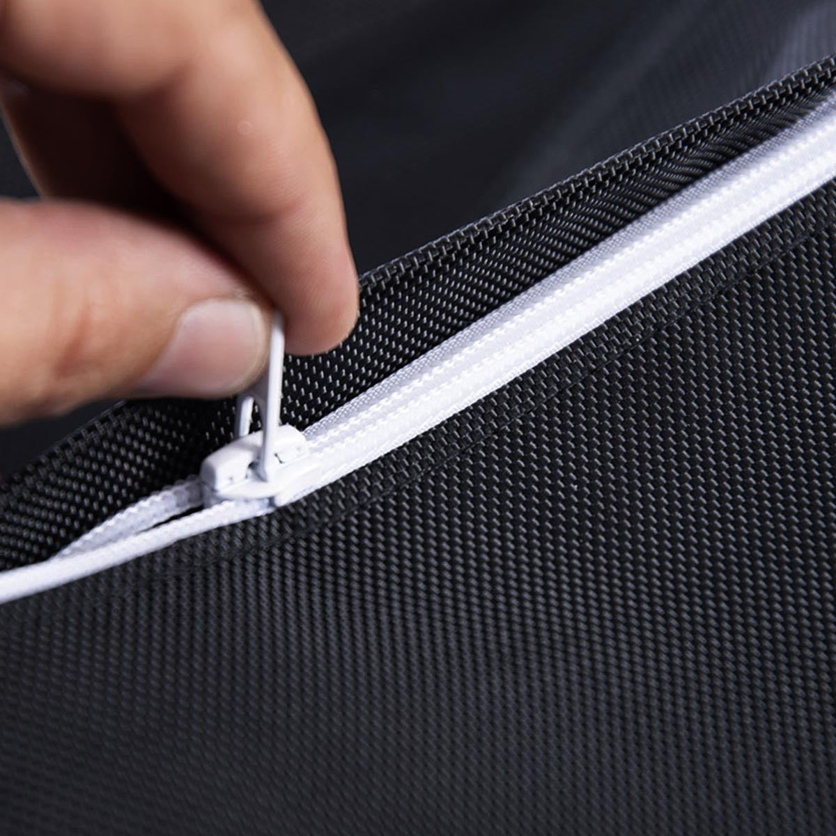 Pouf Extérieur Noir IRON RAW