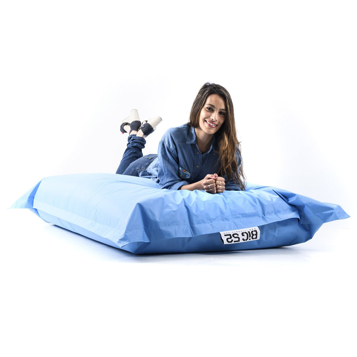 Pouf Géant XXL Bleu Ciel