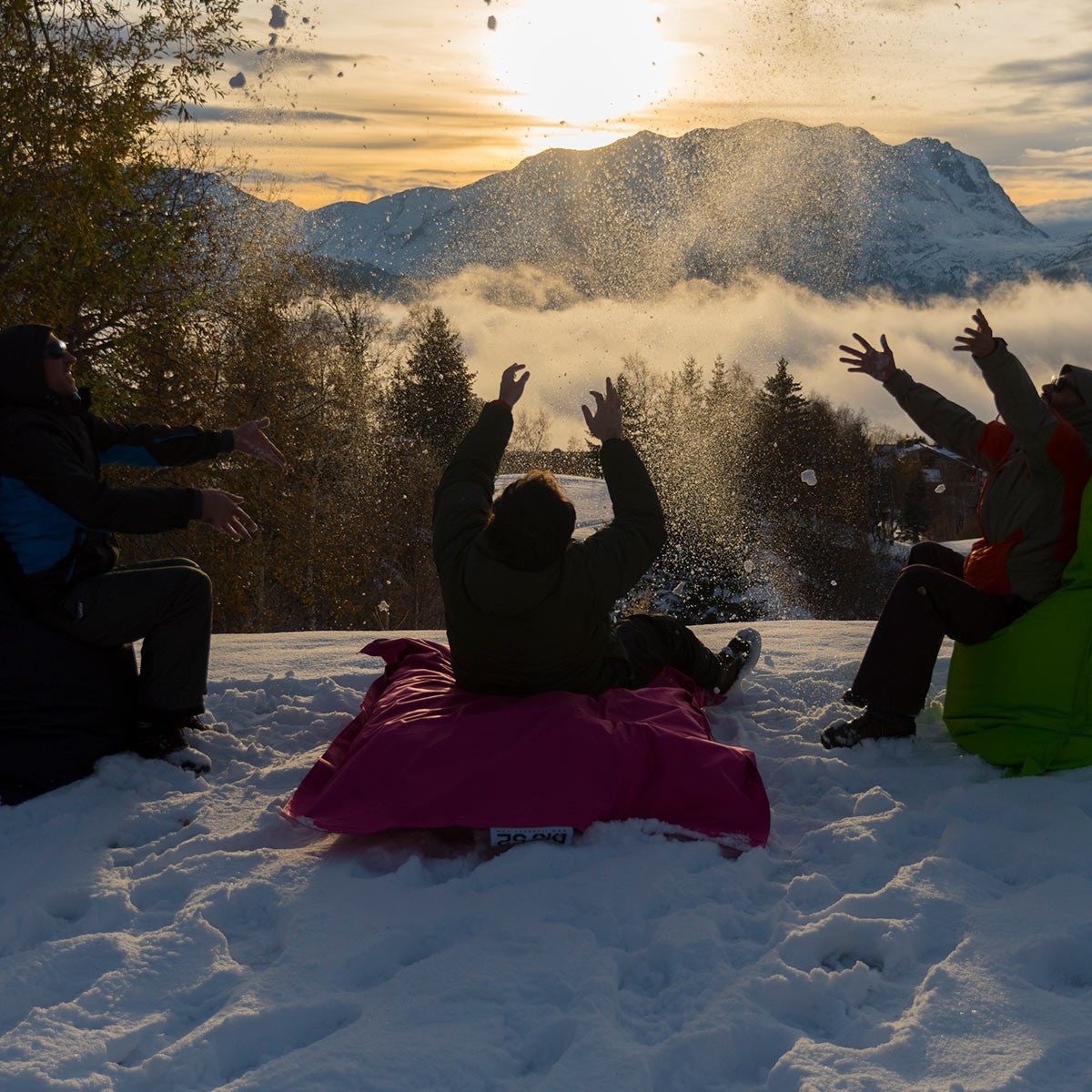 Pouf Géant XXL Anthracite