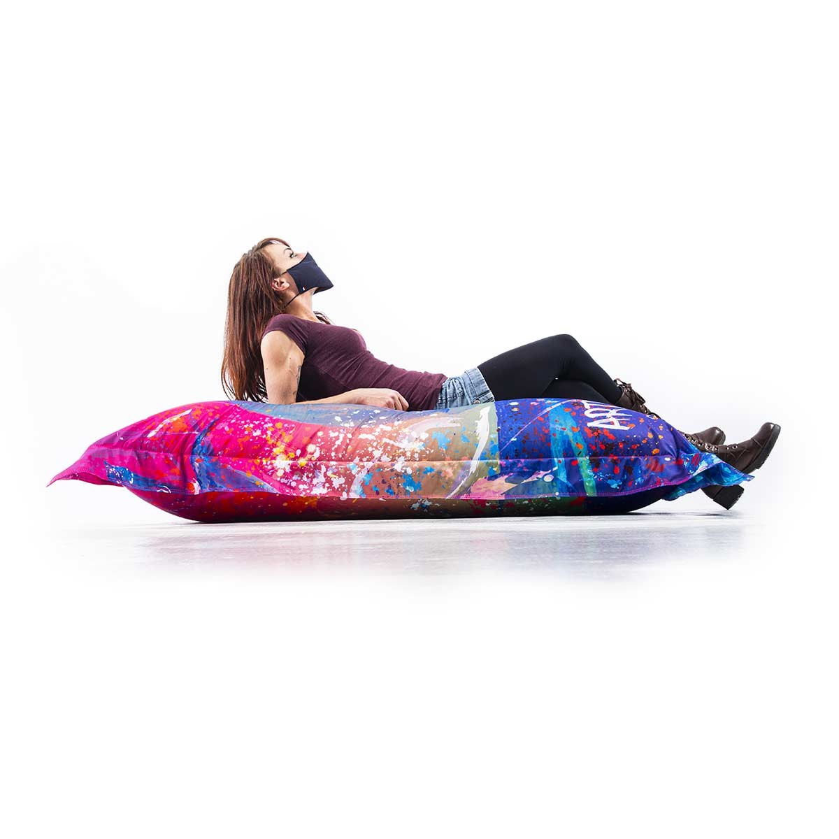 Pouf Géant ART52® - Vanité Multicolore