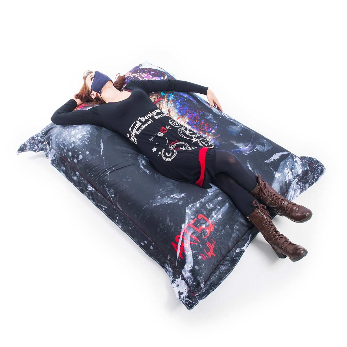 Pouf Géant ART52® - Marianne Sombre