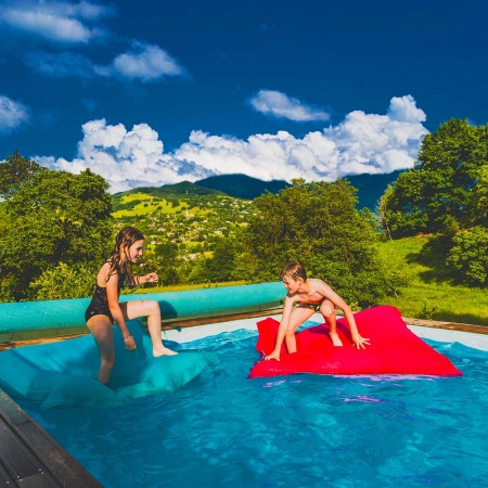 Giant Floating Pool Pouf Rosa BiG52 POOL - ROSA Prezzo di fabbrica -75%