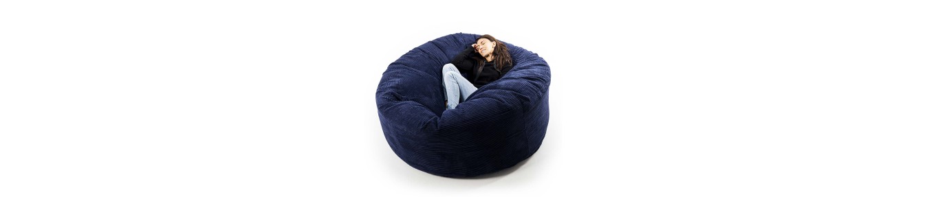 Giant Round BiG52 TiTAN Corduroy Bean Bag Sofa | Ultimate Comfort for Your Interior