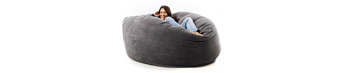 Giant Round and Soft TiTAN Pouf -80% Free Delivery 24/72H