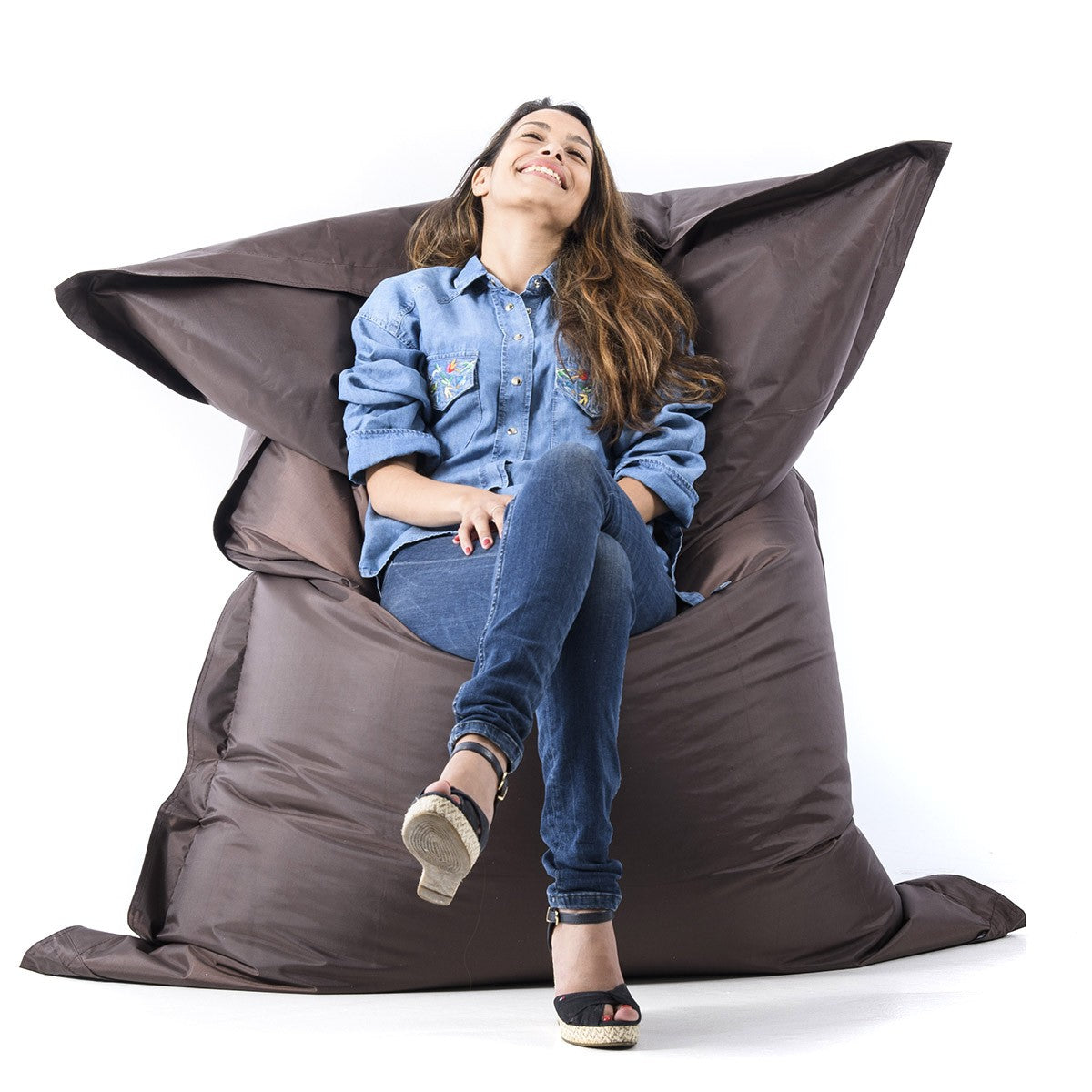 Pouf Géant XXL Marron