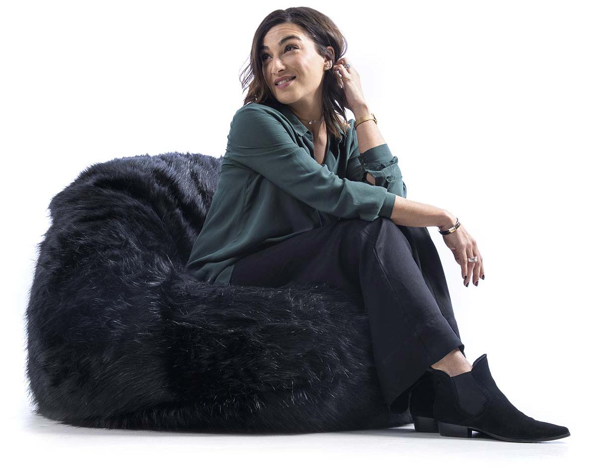 Giant Fur Beanbag