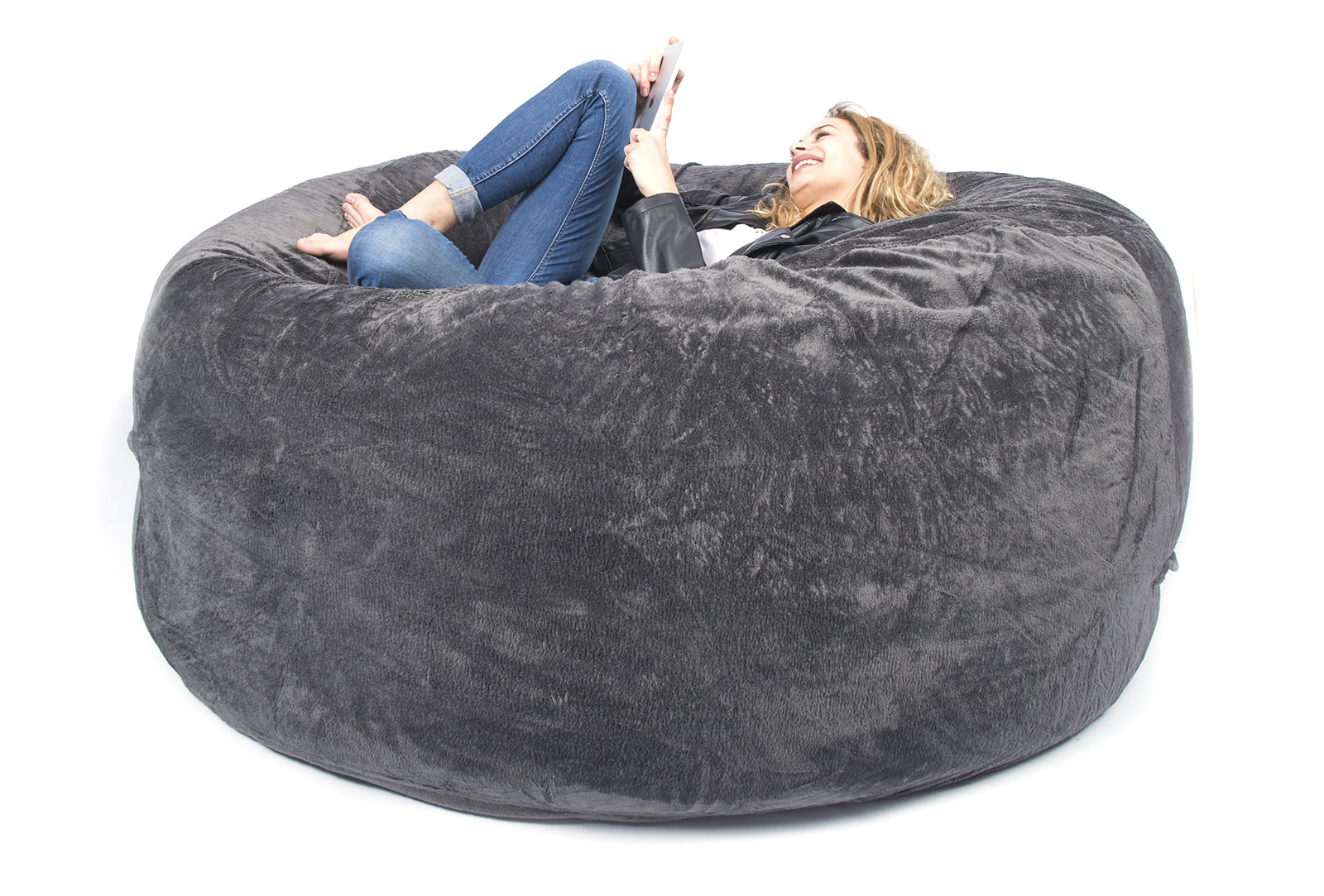 Our new line of fleece bean bags.