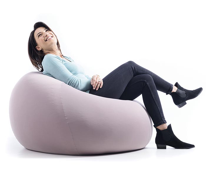 Pouf BiG52 in tessuto Stretch