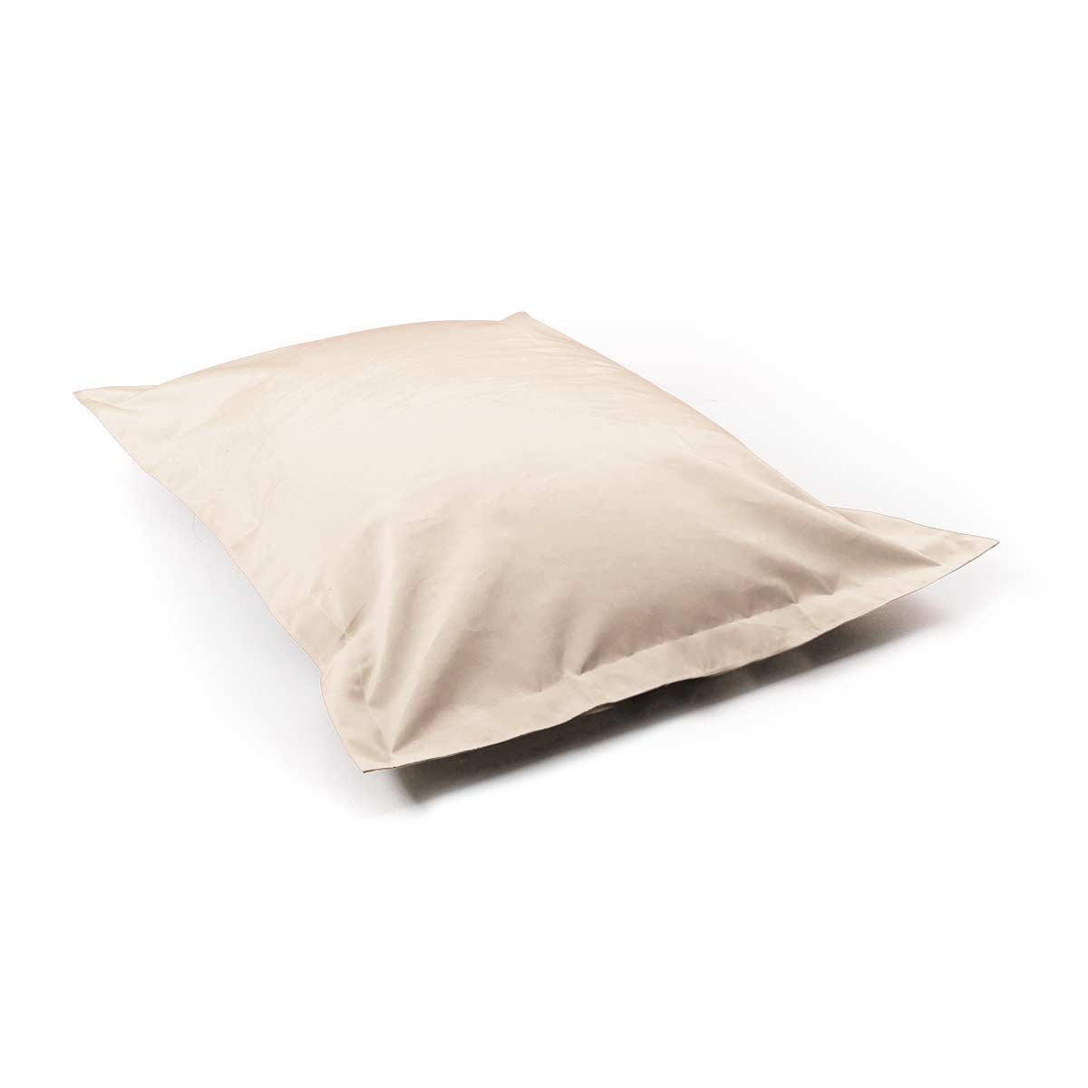 Gigantische Buiten Poef Ultra Bestendig Zeildoek beige.